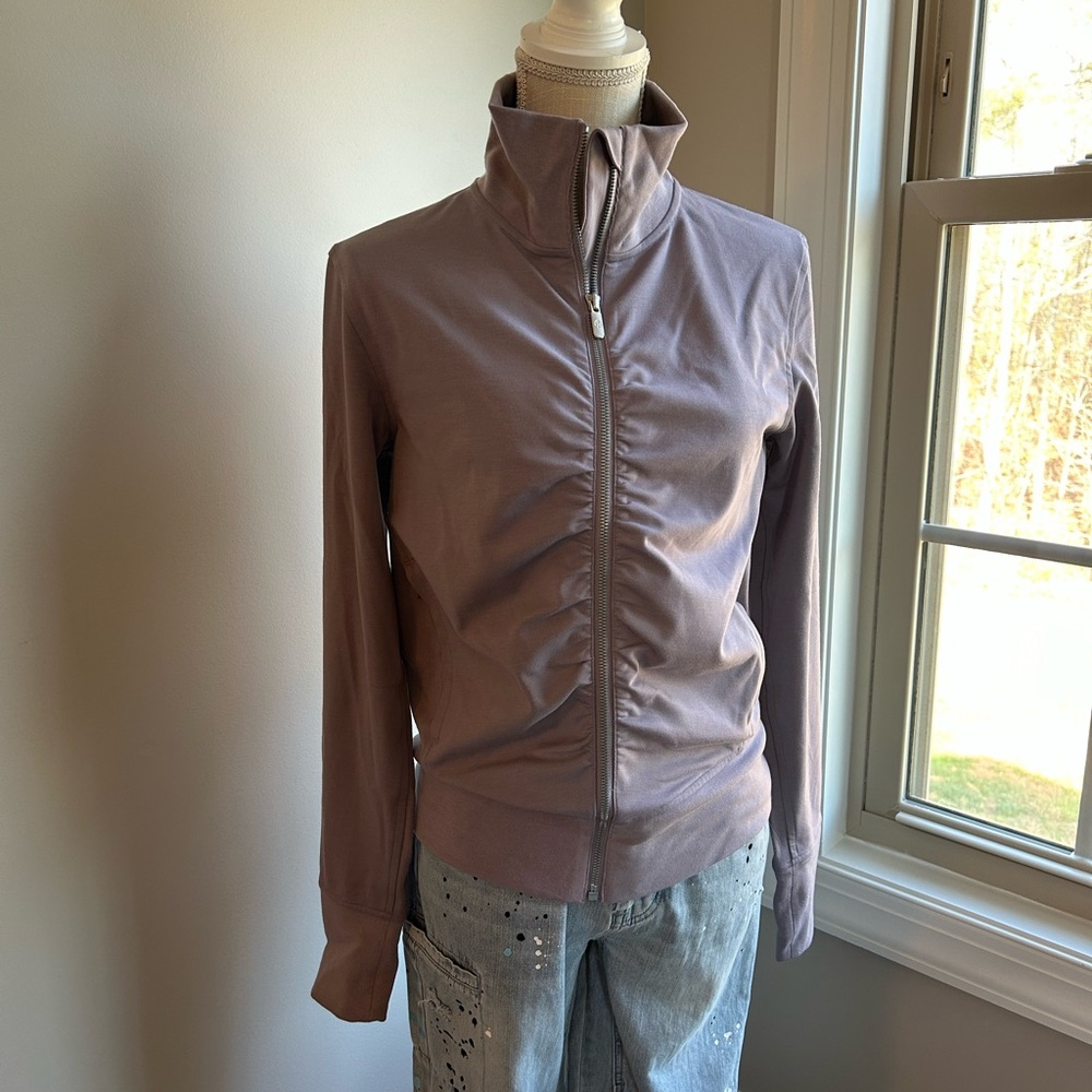 Lululemon Rouched Zip-Up Jacket - image 3